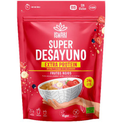SUPER DESAYUNO EXTRA PROTEIN FRUTOS ROJOS 360G ISWARI