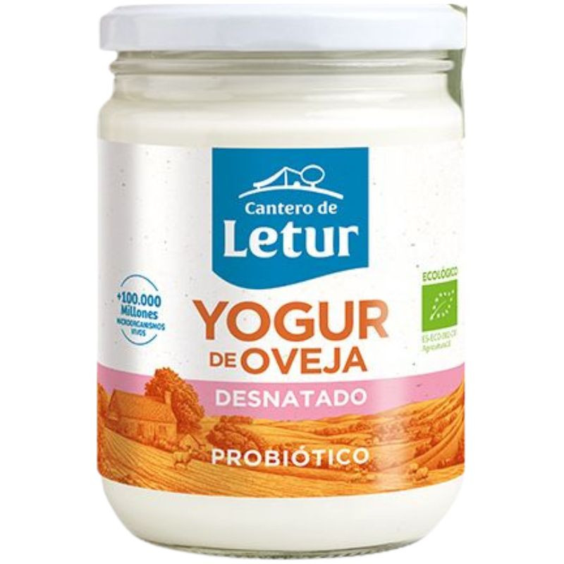 YOGUR DE OVEJA DESNATADO 420G CANTERO DE LETUR