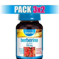 Pack 3x2 BERBERINA 500MG 60...