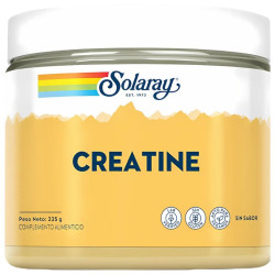 CREATINA EN POLVO SIN SABOR 225G SOLARAY