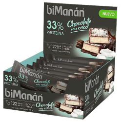 BARRITA DE CHOCOLATE NEGRO Y COCO 35G BIMANÁN