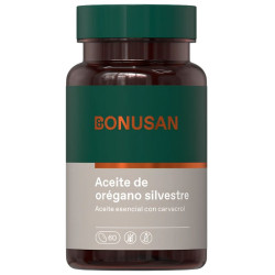 ACEITE DE OREGANO SILVESTRE 60 PERLAS BONUSAN