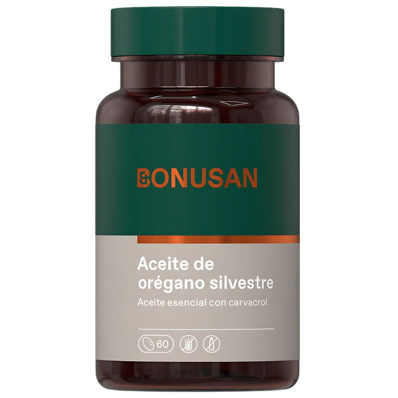 ACEITE DE OREGANO SILVESTRE 60 PERLAS BONUSAN