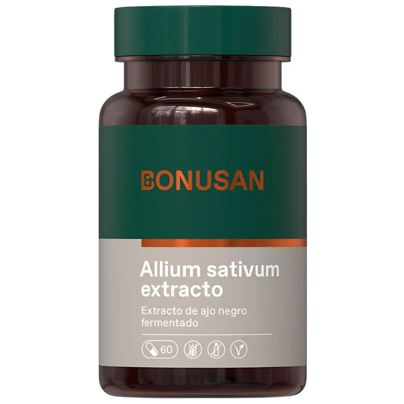 ALLIUM SATIVUM EXTRACTO 60 CAPSULAS VEGETALES BONUSAN
