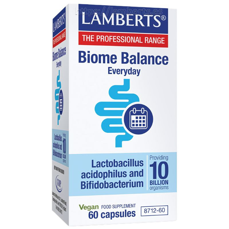BIOME BALANCE EVERYDAY (DIARIO) 60 CÁPSULAS LAMBERTS