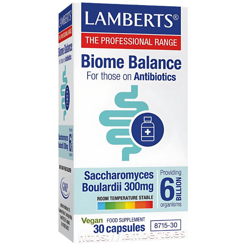 BIOME BALANCE ANTIBIOTICS (ANTIBIOTICOS) 30 CÁPSULAS LAMBERTS