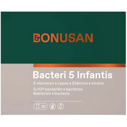 BACTERI 5 INFANTIS 28 SOBRES BONUSAN