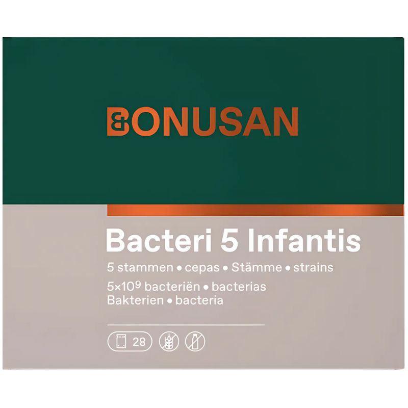 BACTERI 5 INFANTIS 28 SOBRES BONUSAN