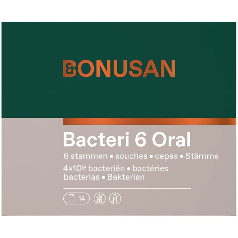 BACTERI 6 ORAL 14 SOBRES BONUSAN