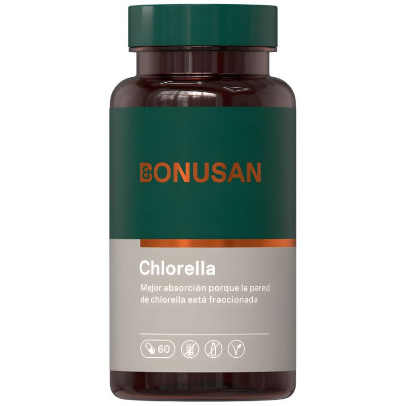 CHLORELLA 60 CAPSULAS VEGETALES BONUSAN