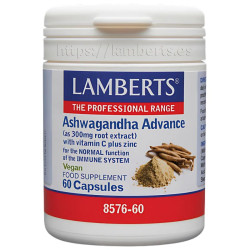 ASHWAGANDHA ADVANCE 60 CAPSULAS LAMBERTS