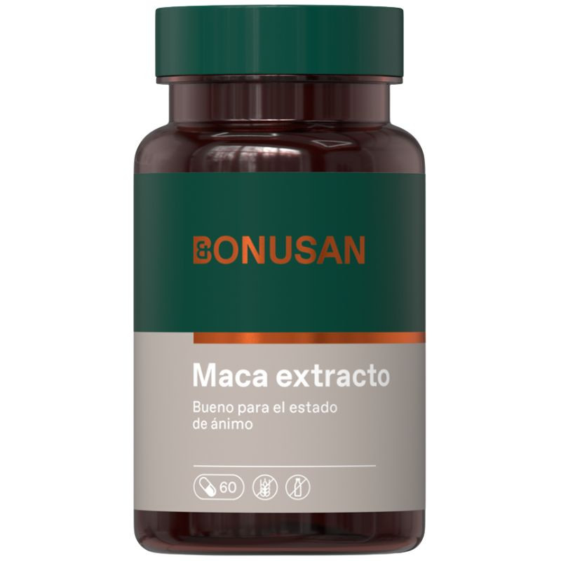 MACA EXTRACTO 60 CAPSULAS VEGETALES BONUSAN