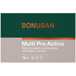 MULTI PRO ACTIVO 60 TABLETAS BONUSAN
