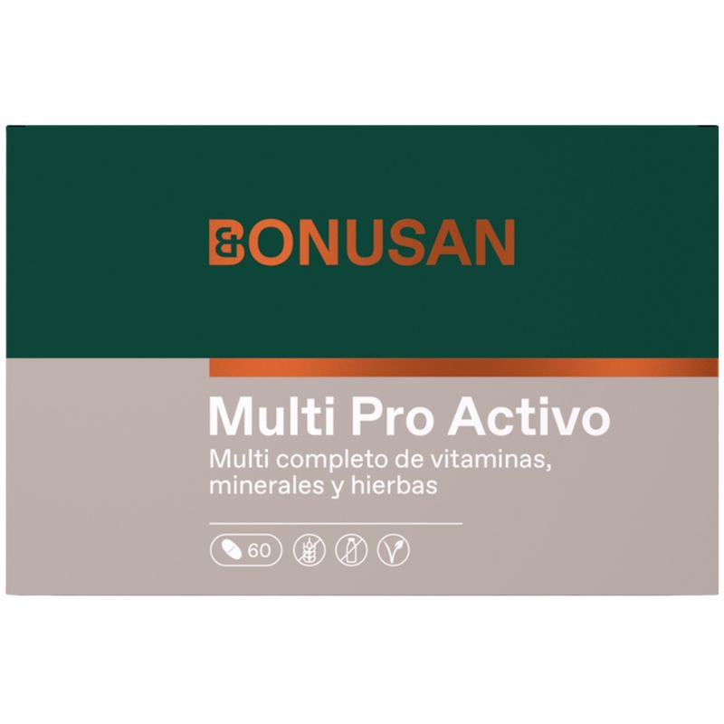 MULTI PRO ACTIVO 60 TABLETAS BONUSAN