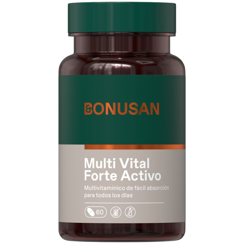 MULTI VITAL FORTE ACTIVO 60 TABLETAS BONUSAN