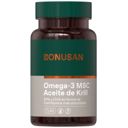 OMEGA 3 MSC KRILL 60 CAPSULAS BONUSAN