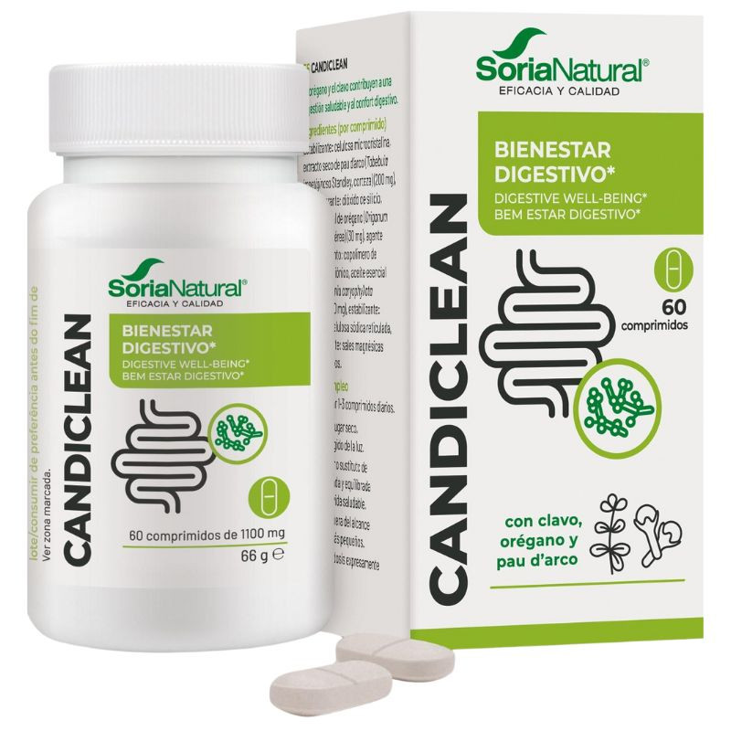 CANDICLEAN 60 COMPRIMIDOS SORIA NATURAL