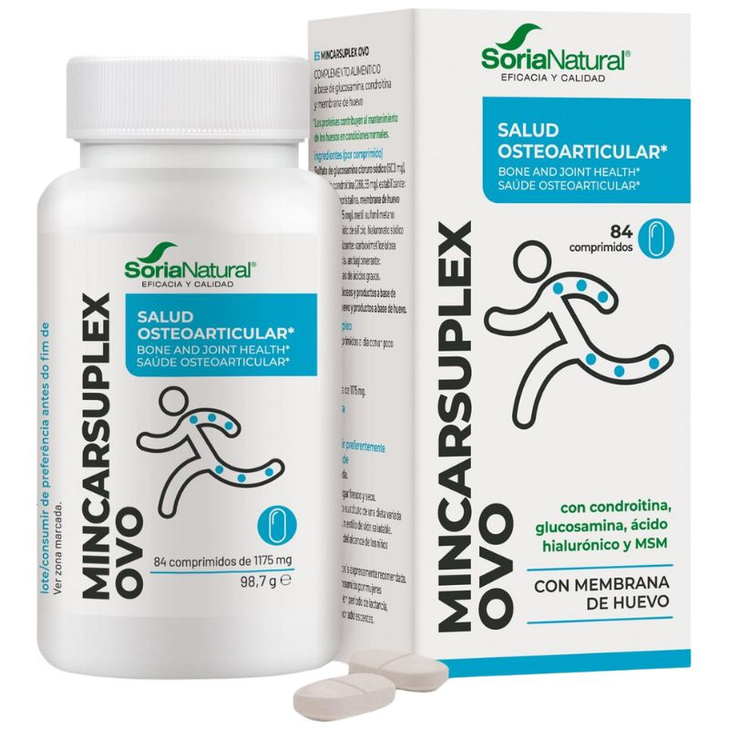 MINCAR SUPLEX OVO 84 COMPRIMIDOS SORIA NATURAL
