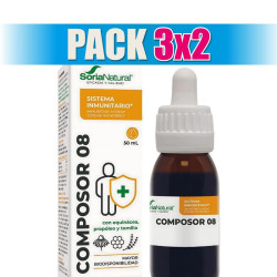 Pack 3x2 COMPOSOR 8 50ML...
