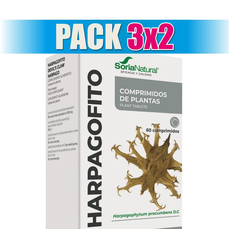 Pack 3x2 HARPAGOFITO 60 COMPRIMIDOS SORIA NATURAL