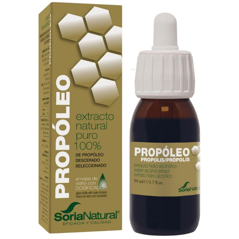 EXTRACTO DE PROPÓLEO HIDROALCOHÓLICO 50ML SORIA NATURAL