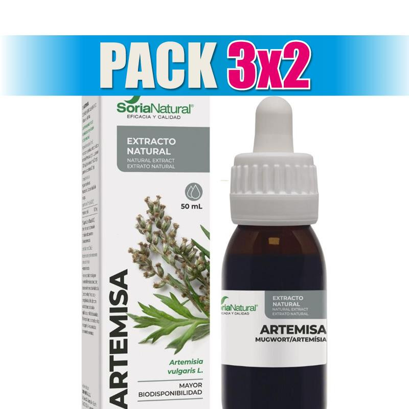 Pack 3x2 EXTRACTO DE ARTEMISA 50ML SORIA NATURAL