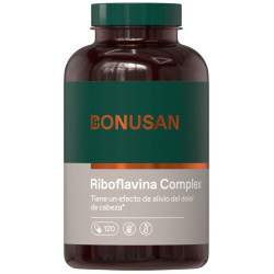 RIBOFLAVINA PLUS 120 CÁPSULAS BONUSAN