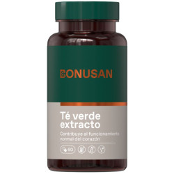 TE VERDE EXTRACTO 60 CAPSULAS VEGETALES BONUSAN