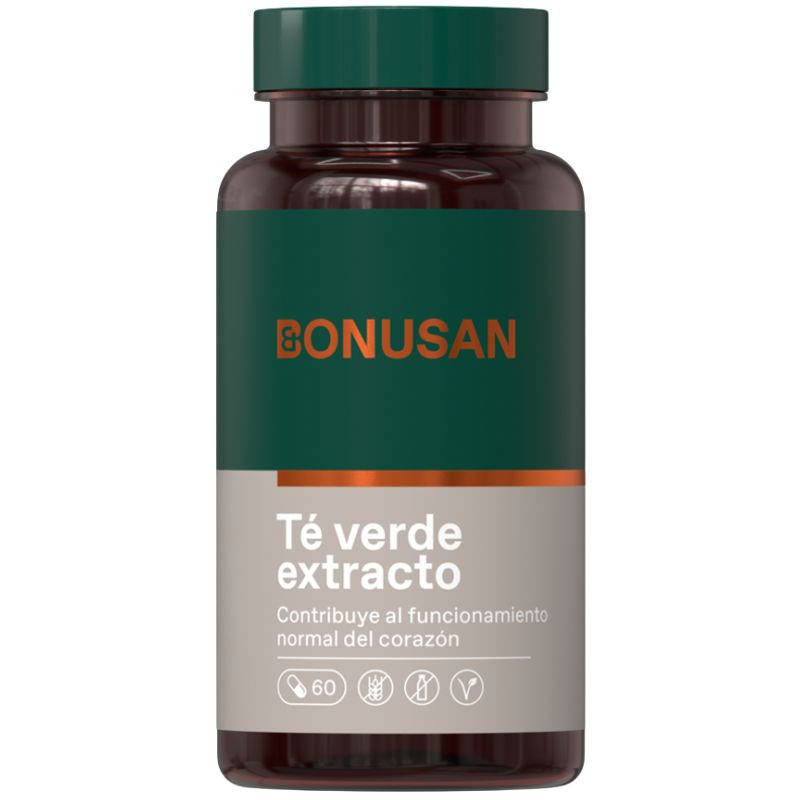 TE VERDE EXTRACTO 60 CAPSULAS VEGETALES BONUSAN