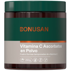 VITAMINA C EN POLVO (ASCORBATOS) 250Gr. BONUSAN