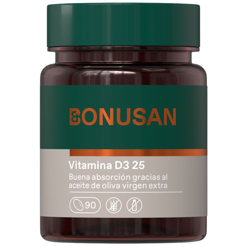 VITAMINA D3 25Mcg/1000UI 90 CAPSULAS BONUSAN