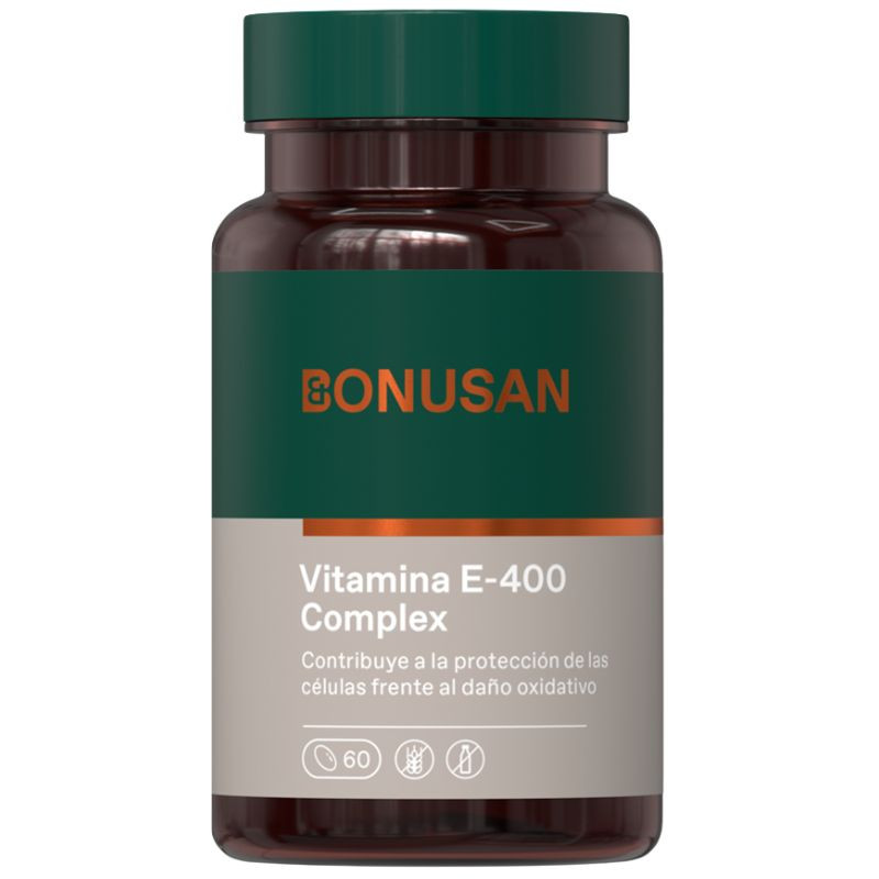 VITAMINA E-400 COMPLEJO 60 CAPSULAS BONUSAN