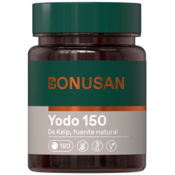 YODO 150Mcg. (DE KELP) 180 TABLETAS BONUSAN