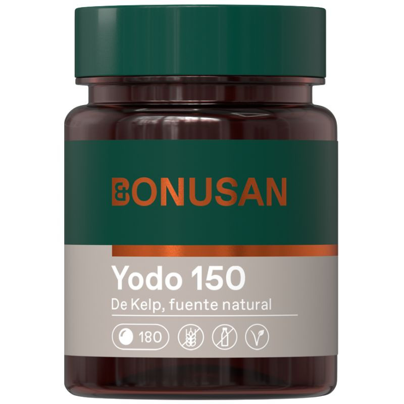 YODO 150Mcg. (DE KELP) 180 TABLETAS BONUSAN
