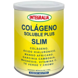 COLÁGENO SOLUBLE PLUS SLIM SABOR NEUTRO 300G INTEGRALIA