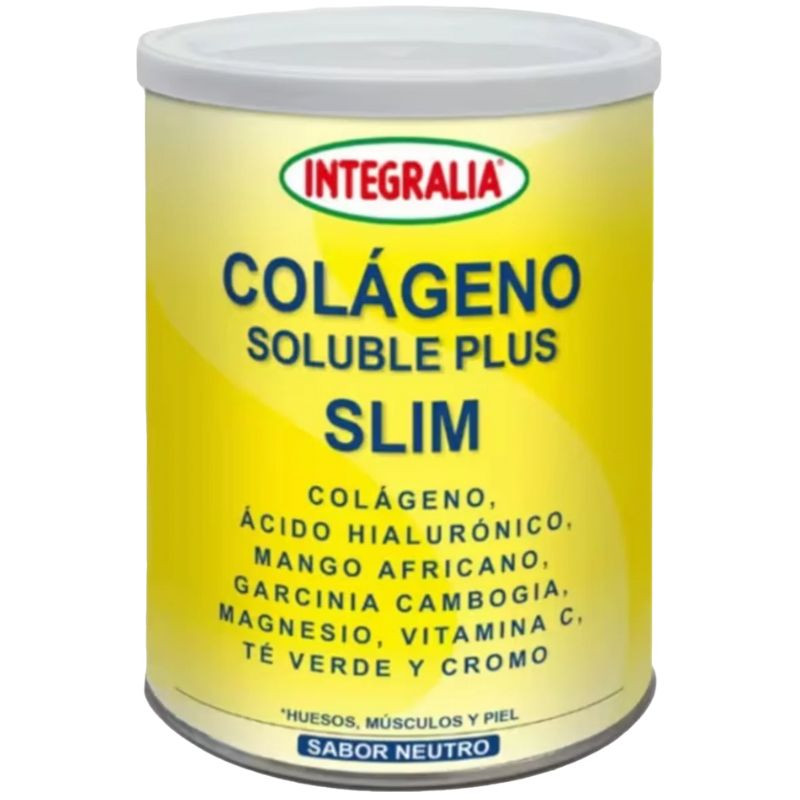 COLÁGENO SOLUBLE PLUS SLIM SABOR NEUTRO 300G INTEGRALIA
