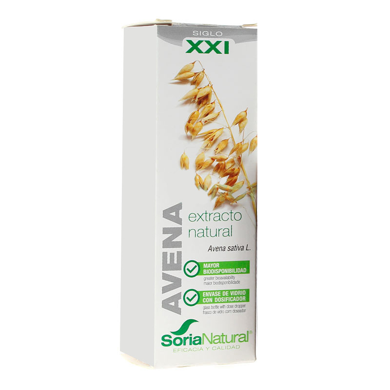 EXTRACTO DE AVENA FORMULA XXI 50Ml. SORIA NATURAL