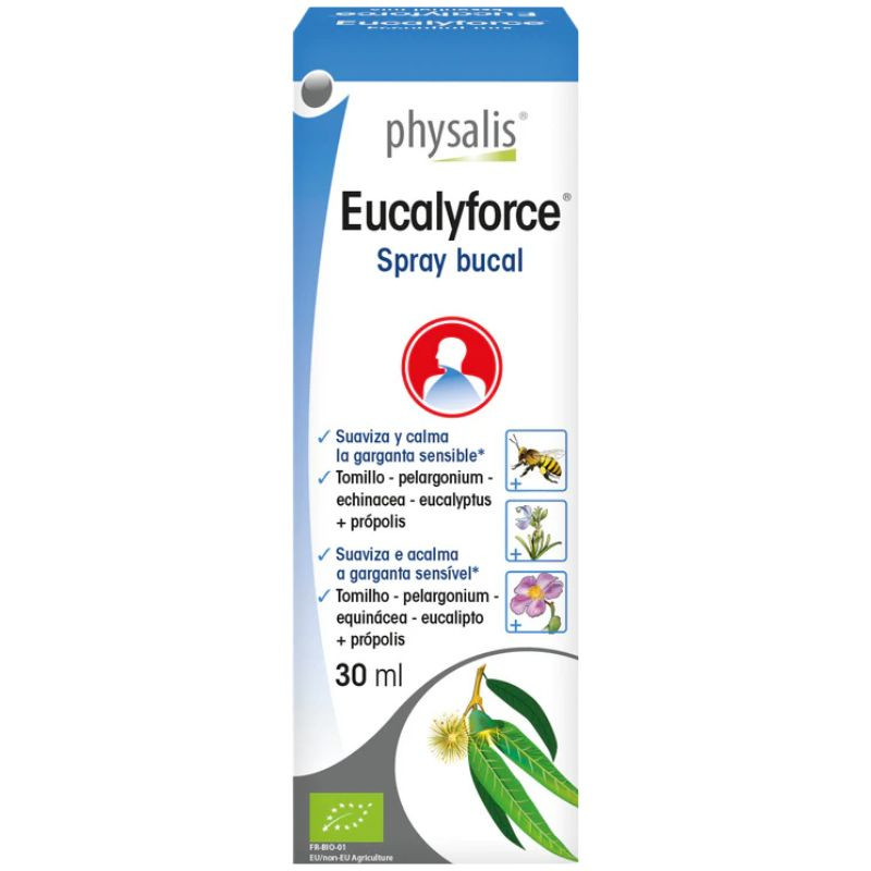 EUCALYFORCE SPRAY BUCAL 30ML PHYSALIS