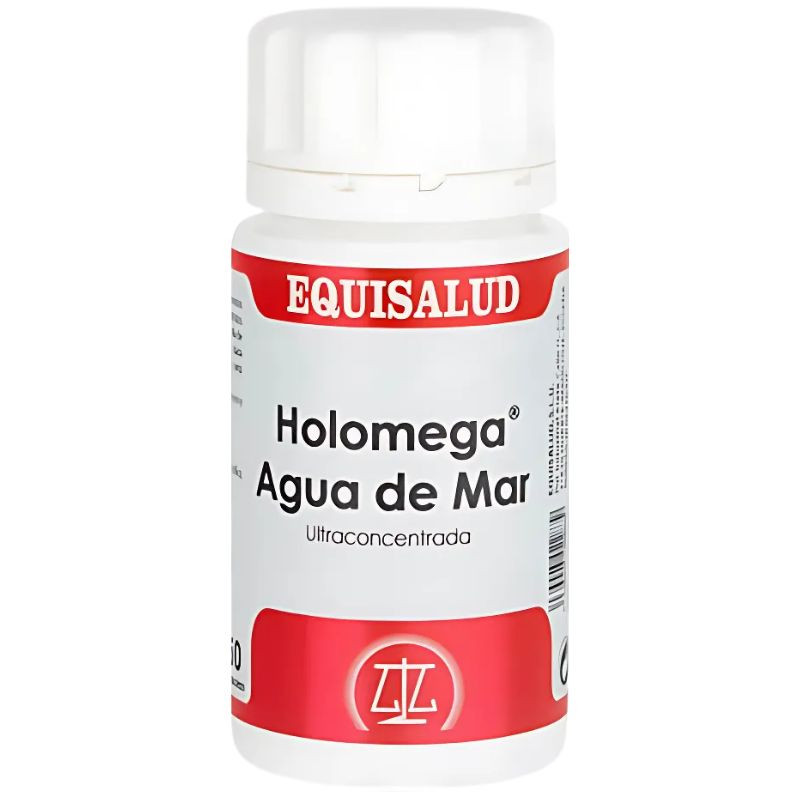 HOLOMEGA AGUA DE MAR ULTRACONCENTRADA 50 CÁPSULAS EQUISALUD
