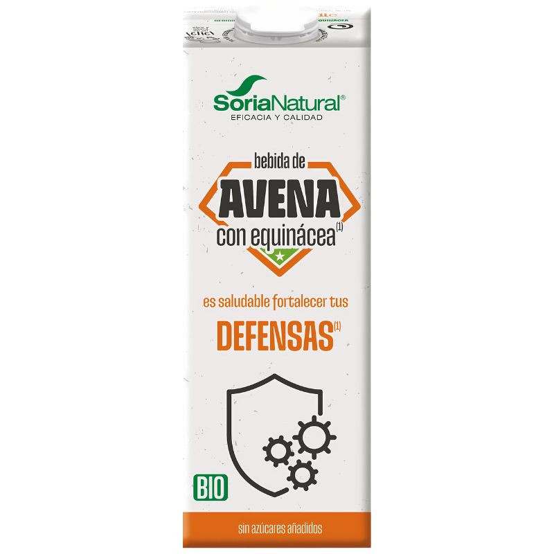 BEBIDA ECOLÓGICA DE AVENA CON EQUINÁCEA 1L SORIA NATURAL