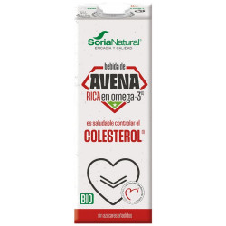 BEBIDA ECOLÓGICA DE AVENA RICA EN OMEGA 3 1L SORIA NATURAL