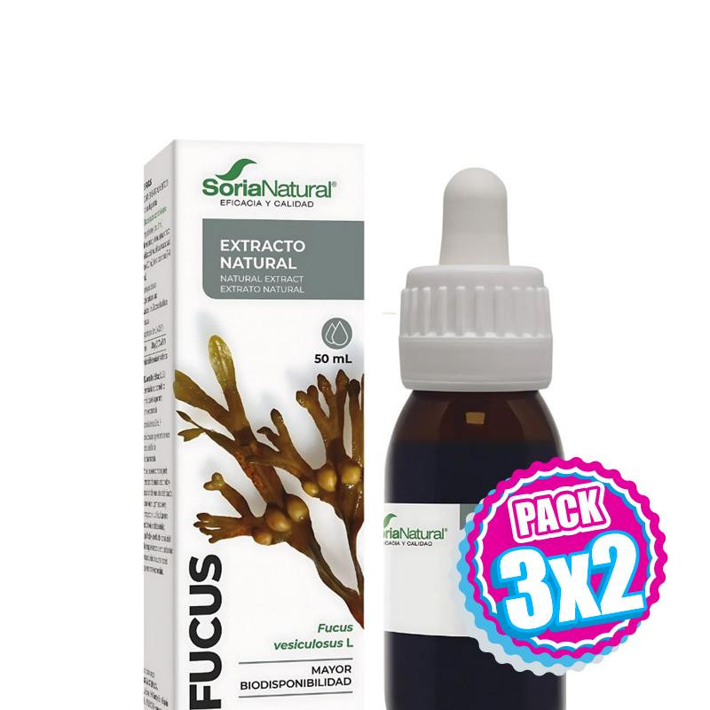 Pack 3x2 EXTRACTO DE FUCUS 50ML SORIA NATURAL