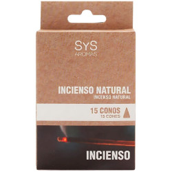 INCIENSO NATURAL DE INCIENSO 15 CONOS SYS