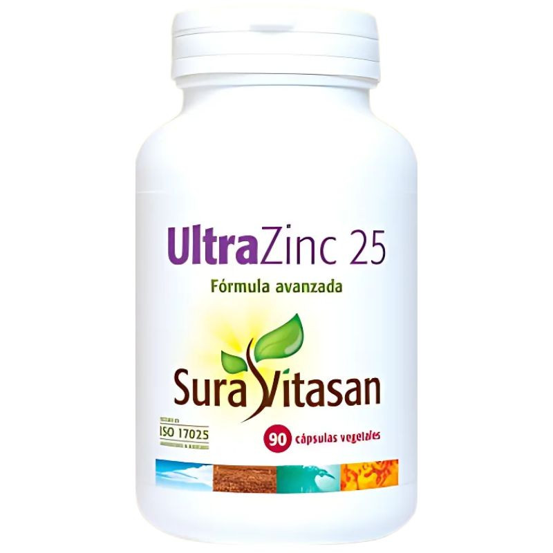 ULTRA ZINC 25  90 CAPSULAS SURA VITASAN