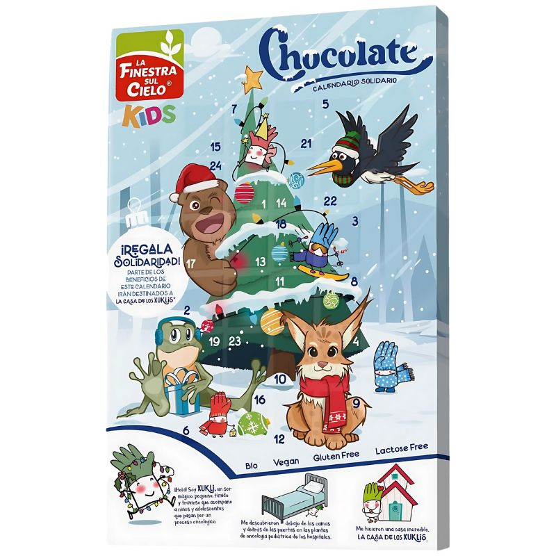 CALENDARIO DE ADVIENTO BIO VEGAN FINESTRA