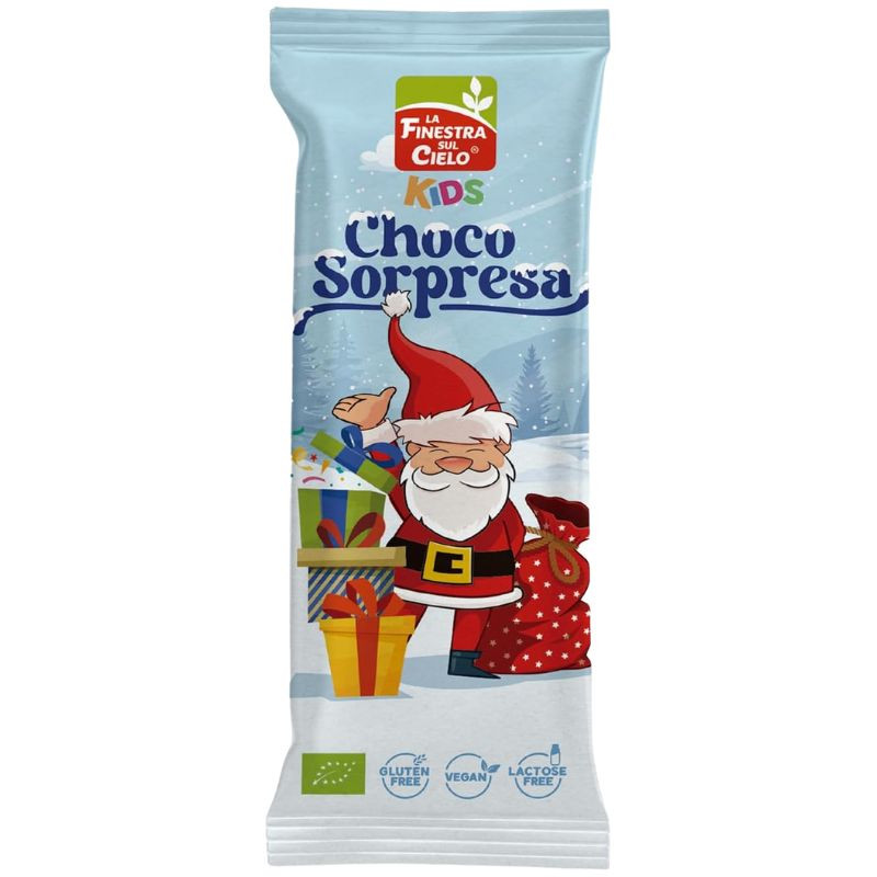 SANTA CHOCO SORPRESA BIO VEGAN FINESTRA