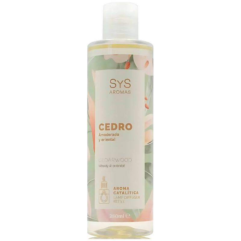 AROMA LÁMPARA CATALÍTICA DE CEDRO 250ML SYS