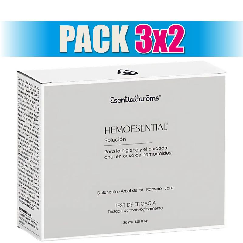 Pack 3x2 HEMOESENTIAL SOLUCIÓN 30ML ESENTIAL AROMS