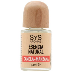 ESENCIA NATURAL DE CANELA-MANZANA 12ML SYS