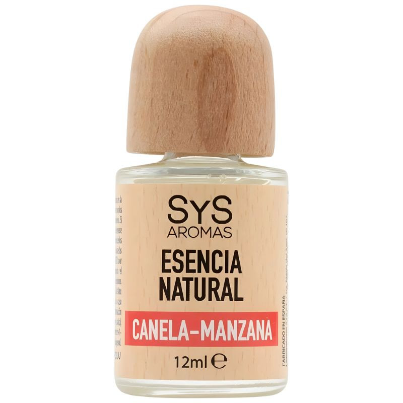 ESENCIA NATURAL DE CANELA-MANZANA 12ML SYS